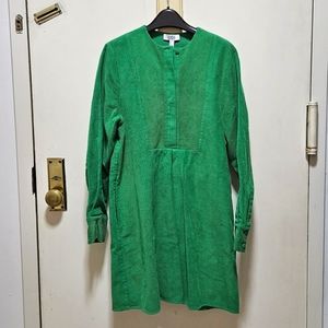 COS green corduroy dress